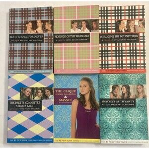 The Clique Series Lisi Harrison Lot of 6